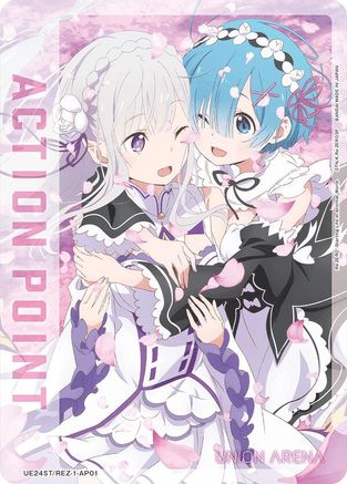Action Point Card (AP01) (UE24ST/REZ-1-AP01) - UE24ST ReZERO Starting Life in Another World Starter Deck