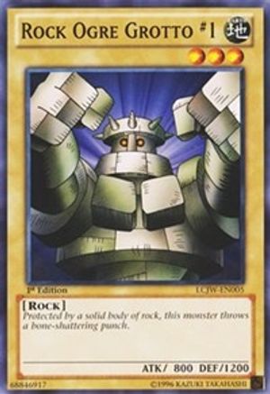 Rock Ogre Grotto #1 (LCJW-EN005) - Legendary Collection 4: Joey's World 1st Edition