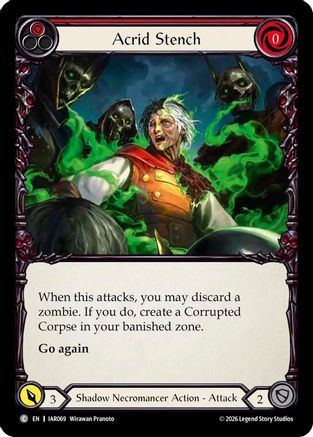 Acrid Stench (Red) (IAR069) - Usurp the Shadow Throne
