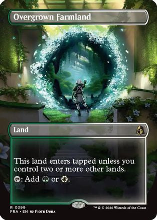 Overgrown Farmland (Borderless) (FRA-399) - Reality Fracture Foil
