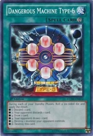 Dangerous Machine Type-6 (LCJW-EN072) - Legendary Collection 4: Joey's World 1st Edition