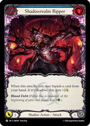 Shadowrealm Ripper (Blue) (IAR199) - Usurp the Shadow Throne