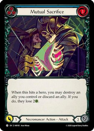 Mutual Sacrifice (Blue) (IAR105) - Usurp the Shadow Throne