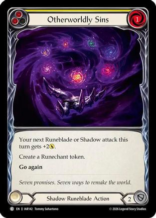 Otherworldly Sins (Yellow) (IAR142) - Usurp the Shadow Throne