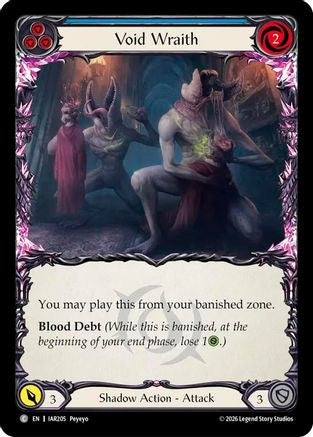 Void Wraith (Blue) (IAR205) - Usurp the Shadow Throne
