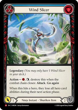 Wind Slicer (IAR246) - Usurp the Shadow Throne