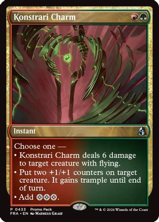 Konstrari Charm (PPFRA-433) - Promo Pack: Reality Fracture