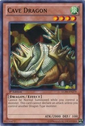 Cave Dragon (LCJW-EN279) - Legendary Collection 4: Joey's World 1st Edition