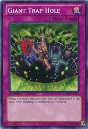 Giant Trap Hole (LCJW-EN276) - Legendary Collection 4: Joey's World 1st Edition