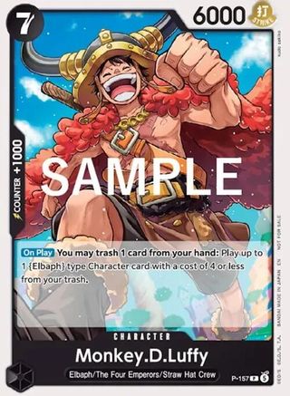 Monkey.D.Luffy (Pirates Party 2026 Vol. 3) (P-157) - One Piece Promotion Cards