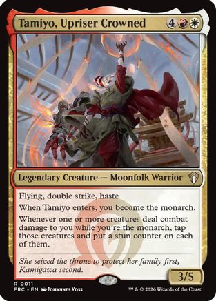 Tamiyo, Upriser Crowned (-011) - Commander: Reality Fracture