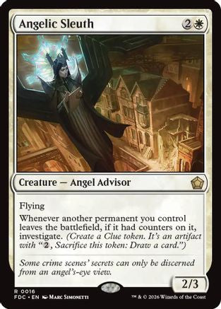Angelic Sleuth (FDC-016) - Commander: Foundations