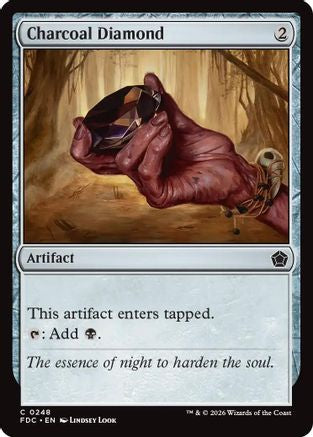 Charcoal Diamond (FDC-248) - Commander: Foundations