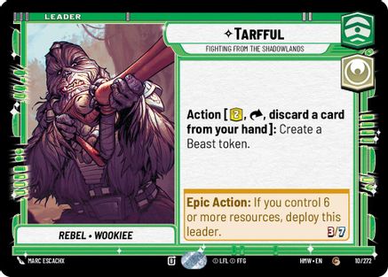 Tarfful - Fighting from the Shadowlands (10/272) - Homeworlds