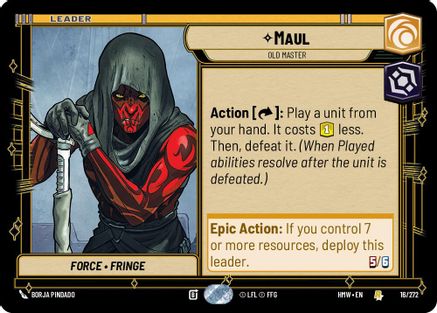 Maul - Old Master (16/272) - Homeworlds