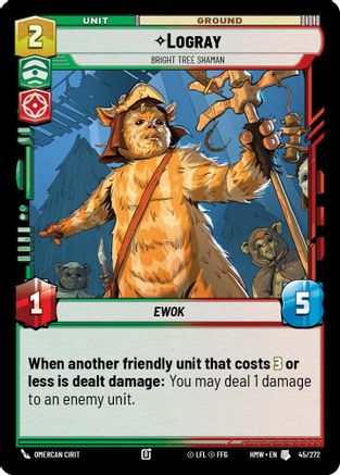 Logray - Bright Tree Shaman (45/272) - Homeworlds