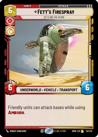 Fett's Firespray - Settling the Score (53/272) - Homeworlds
