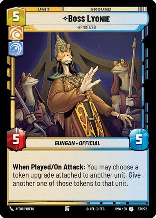 Boss Lyonie - Hypnotized (57/272) - Homeworlds
