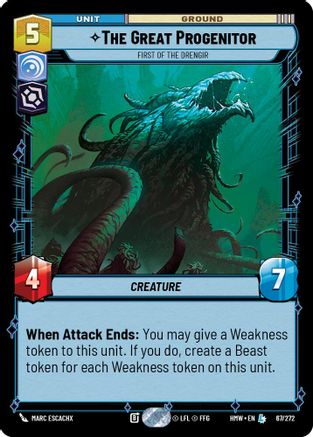 The Great Progenitor - First of the Drengir (67/272) - Homeworlds