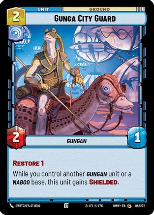 Gunga City Guard (84/272) - Homeworlds