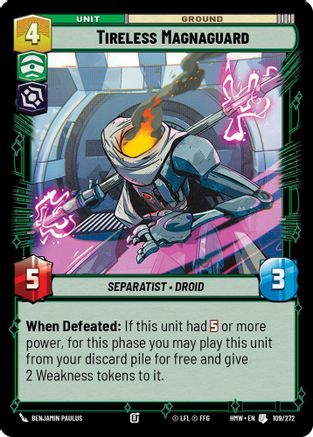 Tireless Magnaguard (109/272) - Homeworlds