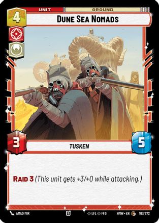 Dune Sea Nomads (167/272) - Homeworlds