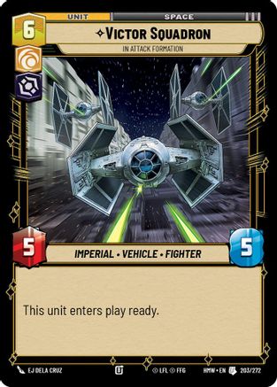 Victor Squadron - In Attack Formation (203/272) - Homeworlds