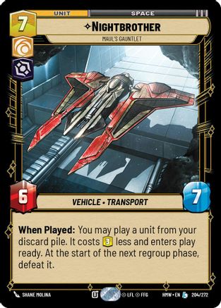 Nightbrother - Maul's Gauntlet (204/272) - Homeworlds