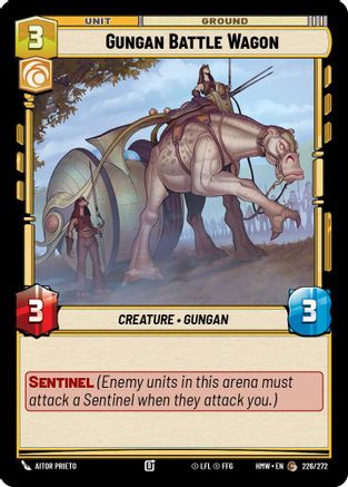 Gungan Battle Wagon (226/272) - Homeworlds