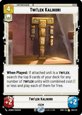 Twi'lek Kalikori (265/272) - Homeworlds