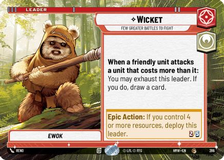 Wicket - Few Greater Battles to Fight (Hyperspace) (286) - Homeworlds