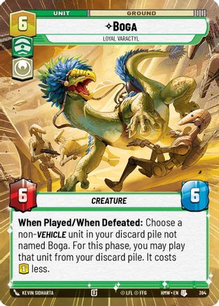 Boga - Loyal Varactyl (Hyperspace) (394) - Homeworlds