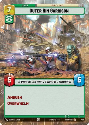 Outer Rim Garrison (Hyperspace) (418) - Homeworlds