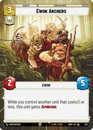 Ewok Archers (Hyperspace) (529) - Homeworlds