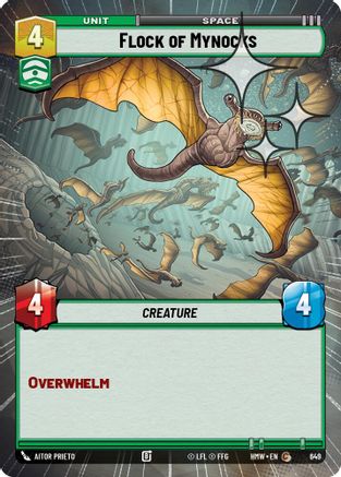 Flock of Mynocks (Hyperspace Foil) (649) - Homeworlds Foil