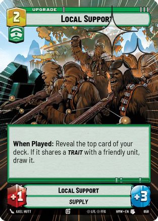 Local Support (Hyperspace Foil) (658) - Homeworlds Foil