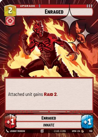 Enraged (Hyperspace Foil) (700) - Homeworlds Foil