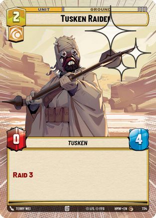 Tusken Raider (Hyperspace Foil) (734) - Homeworlds Foil