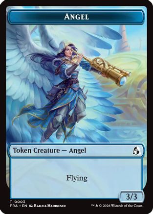 Angel (0003) // Treasure Double-Sided Token (FRA-3 // 15) - Reality Fracture