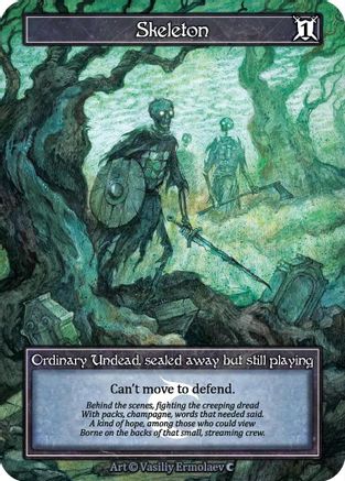 Skeleton (Team Covenant Promo)  - Gothic Foil
