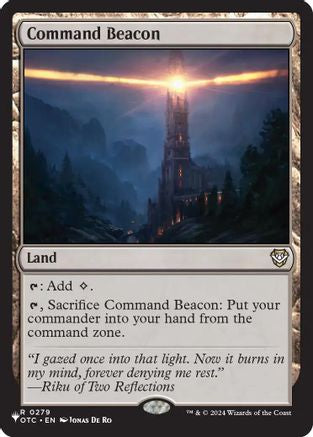 Command Beacon (OTC) (OTC-279) - Commander: Outlaws of Thunder Junction
