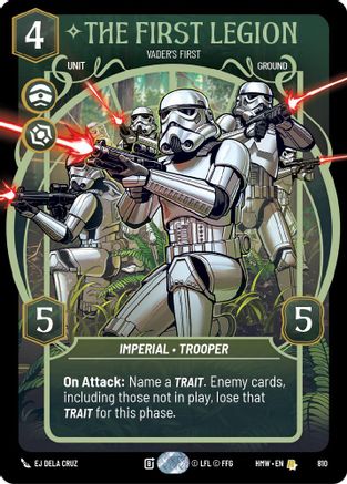 The First Legion - Vader's Fist (Prestige) (810) - Homeworlds
