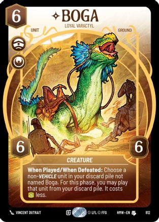 Boga - Loyal Varactyl (Prestige) (812) - Homeworlds