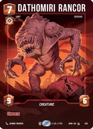 Dathomiri Rancor (Prestige) (830) - Homeworlds