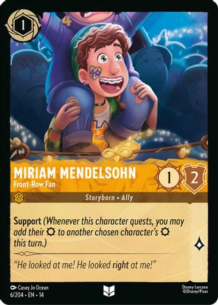 Miriam Mendelsohn - Front-Row Fan (6/204) - Hyperia City