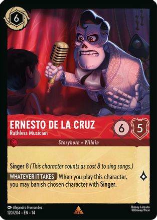 Ernesto de la Cruz - Ruthless Musician (120/204) - Hyperia City
