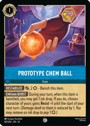 Prototype Chem Ball (167/204) - Hyperia City
