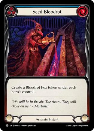 Seed Bloodrot (MPA125) - Flesh and Blood: Promo Cards