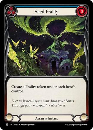 Seed Frailty (MPA126) - Flesh and Blood: Promo Cards Rainbow Foil