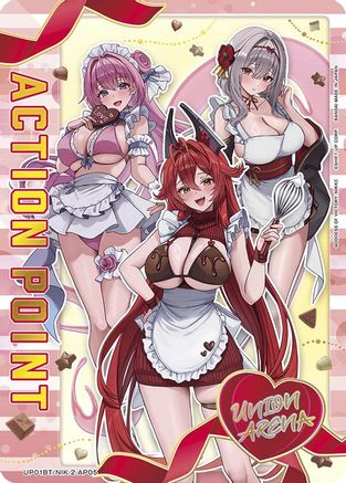 Action Point Card (AP05) (UP01BT/NIK-2-AP05) - UP01BT GODDESS OF VICTORY NIKKE Precious Booster Foil